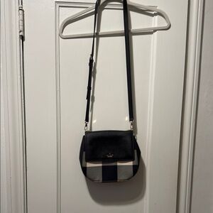 Kate Spade Black and Tan Crossbody Bag